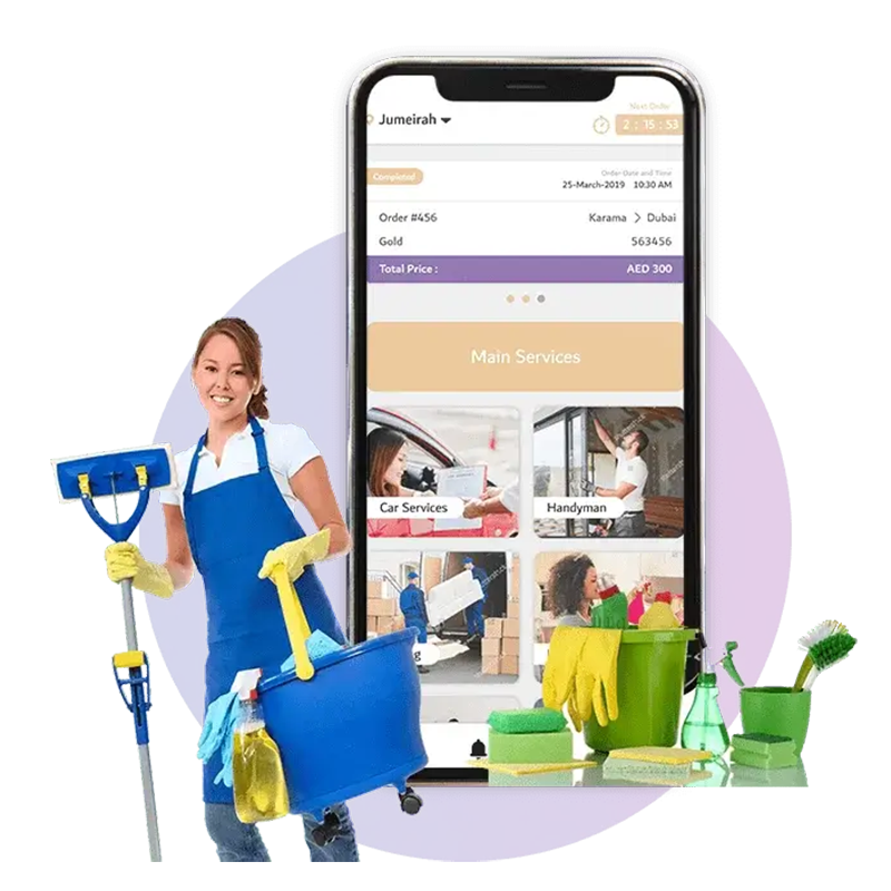 Home services app